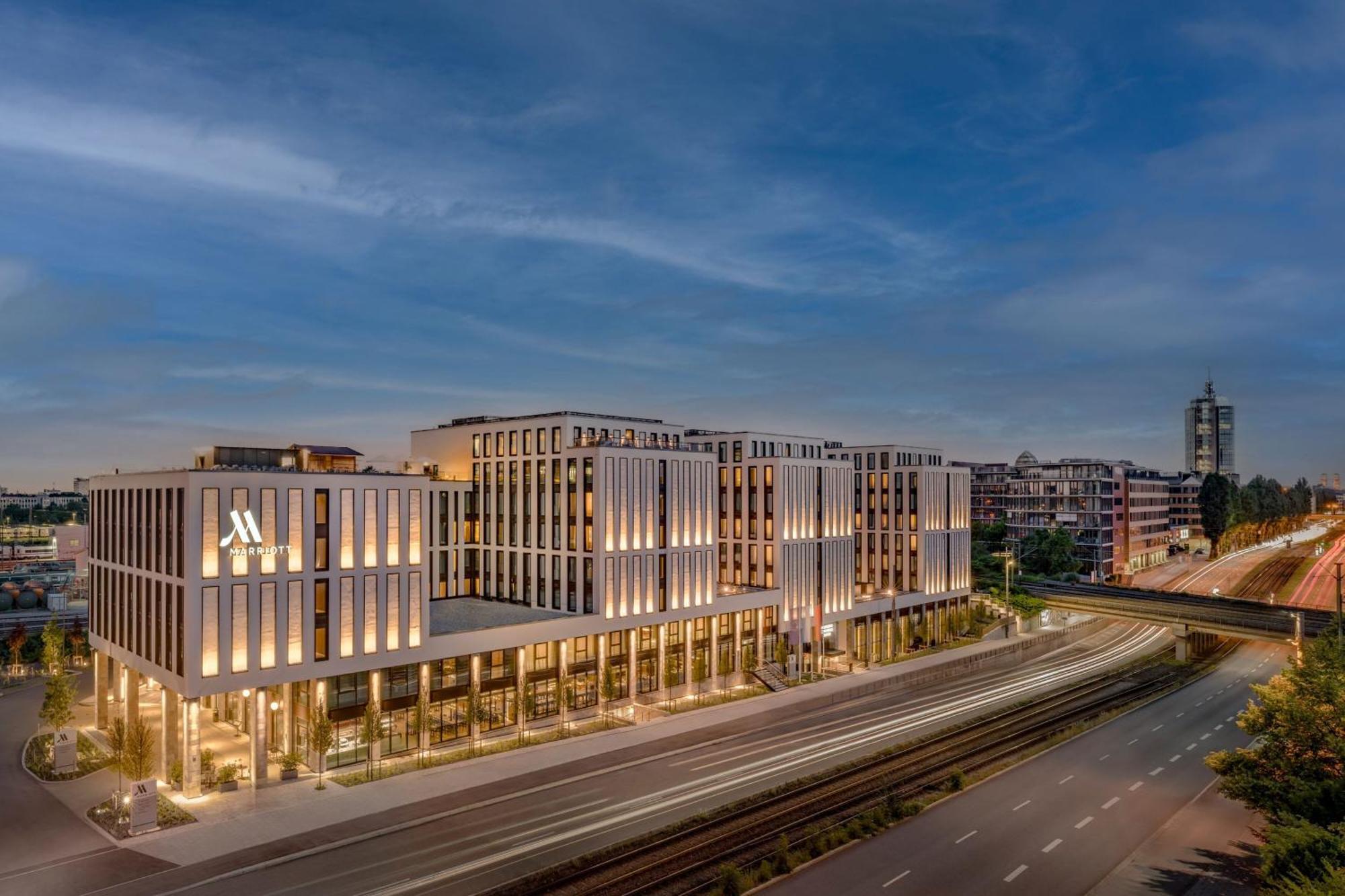 Munich Marriott Hotel City West المظهر الخارجي الصورة